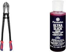 WORKPRO W017006A Bolt Cutter, Bi-Material Handle with Soft Rubber Grip, 24'', Ch