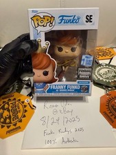 Franny Funko as Wonder Woman (Metallic) LE 50 PCS Fundays 2025 SHOW EDITION SE