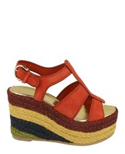 Ferragamo Womens Renee Wedge Espadrillas