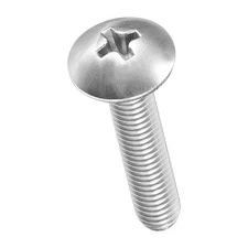 Machine Screws Phillips Head(M5-0.8x25) 40Pcs, Silver