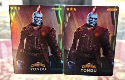 MARVEL CONTEST OF CHAMPIONS DAVE & BUSTERS YONDU FOIL & NONFOIL