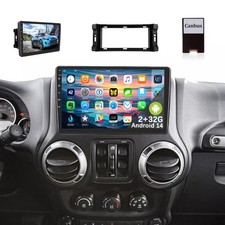For Jeep Wrangler 3 Jk 2007-2016 10.1 Android 15.0 Car Radio Stereo Gps Carplay