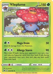 Vileplume 003/196 Holo Rare Lost Origin