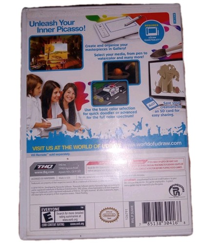uDraw Studio (Wii, 2010) TESTED - Picture 3 of 3