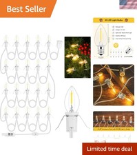Versatile 20 LED Christmas String Lights for Home  Outdoor Celebration