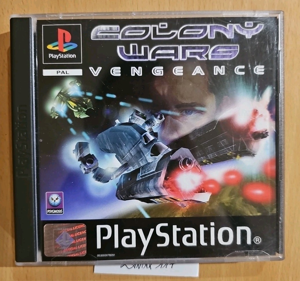 Colony Wars: Vengeance 🎮 PS1 PAL Complet Notice+ Pub Psygnosis. Excellent État 