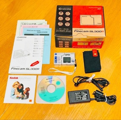 Kyocera Finecam SL300R Digital Camera 3xOptical Used #OS0332 | eBay
