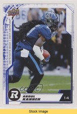 2020 Upper Deck CFL Blue Abdul Kanneh #19 READ r6v