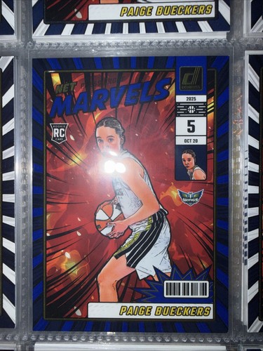 Paige Bueckers [Press Proof Purple] #23 2025 Panini Donruss WNBA Net Marvels card