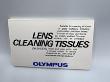 Olympus Lens Cleaning Tissues   Made in Japan   - Vintage 