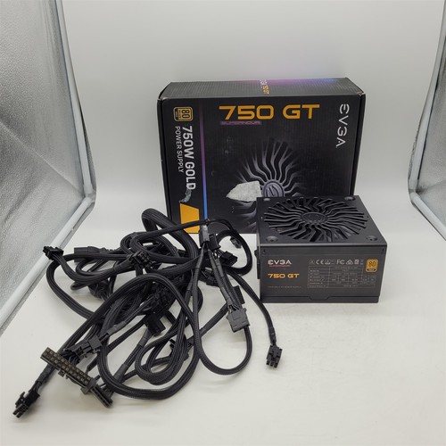 EVGA SuperNOVA 750 GT, 80 Plus Gold 750W, Fully Modular (220-GT-0750-Y1)