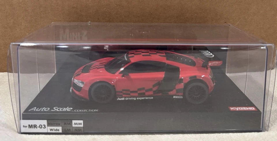 Kyosho MINI-Z Audi R8 LMS Autoscale MZP239SR Audi Driving Experience - Image 2 of 4