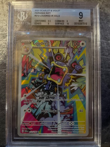 Loudred graded BGS 9 for sale on eBay