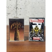 Vintage Queensryche Cassettes Mind Crime Promised Land Lot of 2