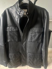 LTH JKT ESSENTIALS Black Genuine Leather Mens...