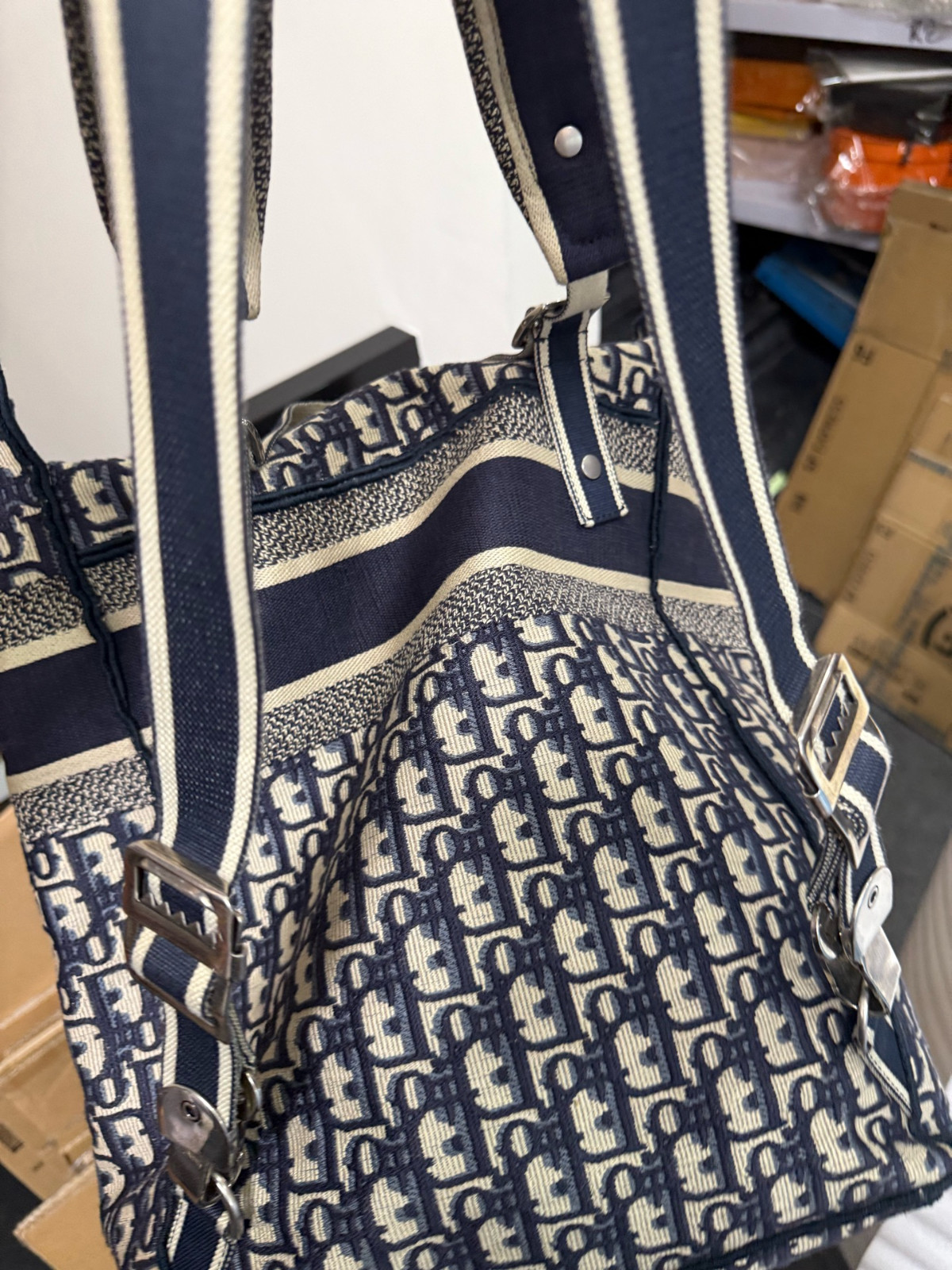 Dior Classic Monogram Convertible Backpack - image 14