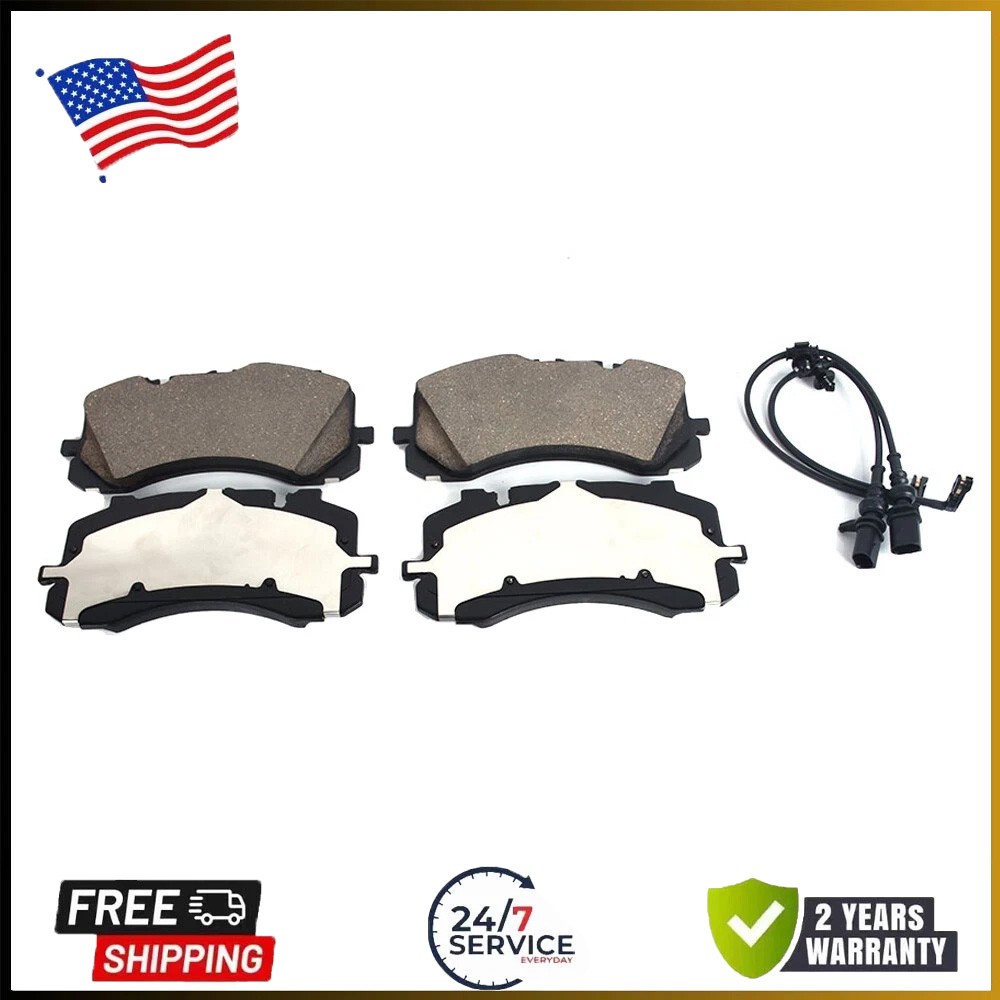 New For 2017-2023 Bentley Bentayga front brake pads low dust premium US