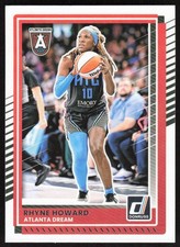 2025 Donruss WNBA Rhyne Howard Basketball Card #73 - Atlanta Dream
