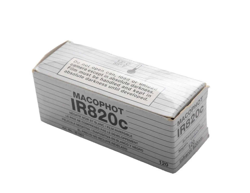Película infrarroja Macophot IR820c 120 Foto 2 de 3