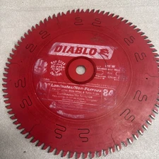 Diablo D1084L 10" 84T TiCo Carbide Saw Blade for Laminates & Non-Ferrous 