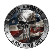 FAFO F.A.F.O Find Out sticker weatherproof bumper vinyl decal