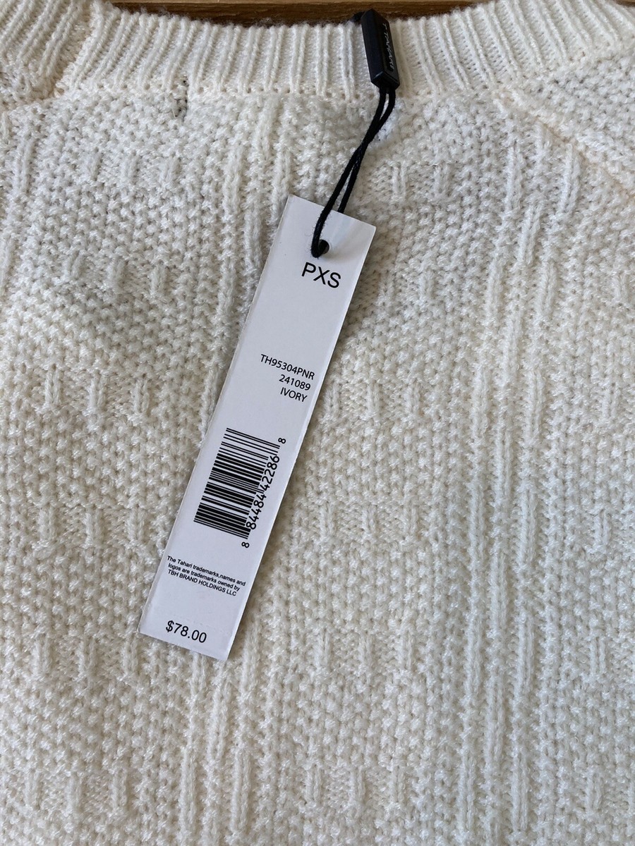 専用　シャツ Tahari NWT Women's Round Neck pullover Bow Tie sweater size PXS IN