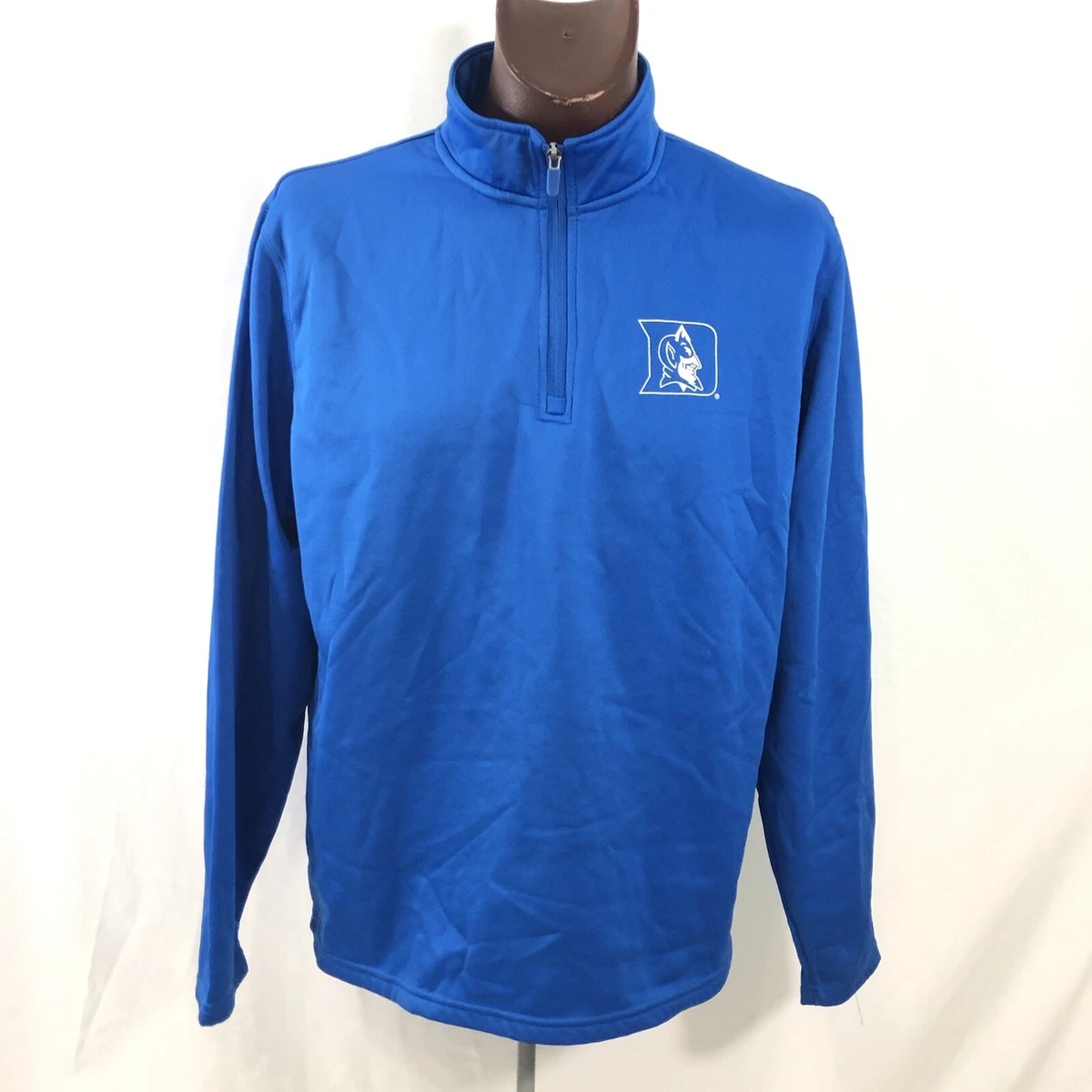 Duke Blue Devils Mens Quarter Zip Sweatshirt Sz M J America eBay