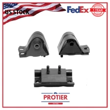 Engine Motor & Trans Mount 3PCS Fits Jeep Wrangler 91-95 2.5L