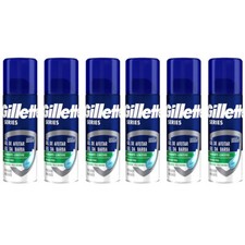 Gilette Series Gel Da Barba Calmante Lentivo Aloe Vera Pelli Sensibili 75ml 6pz