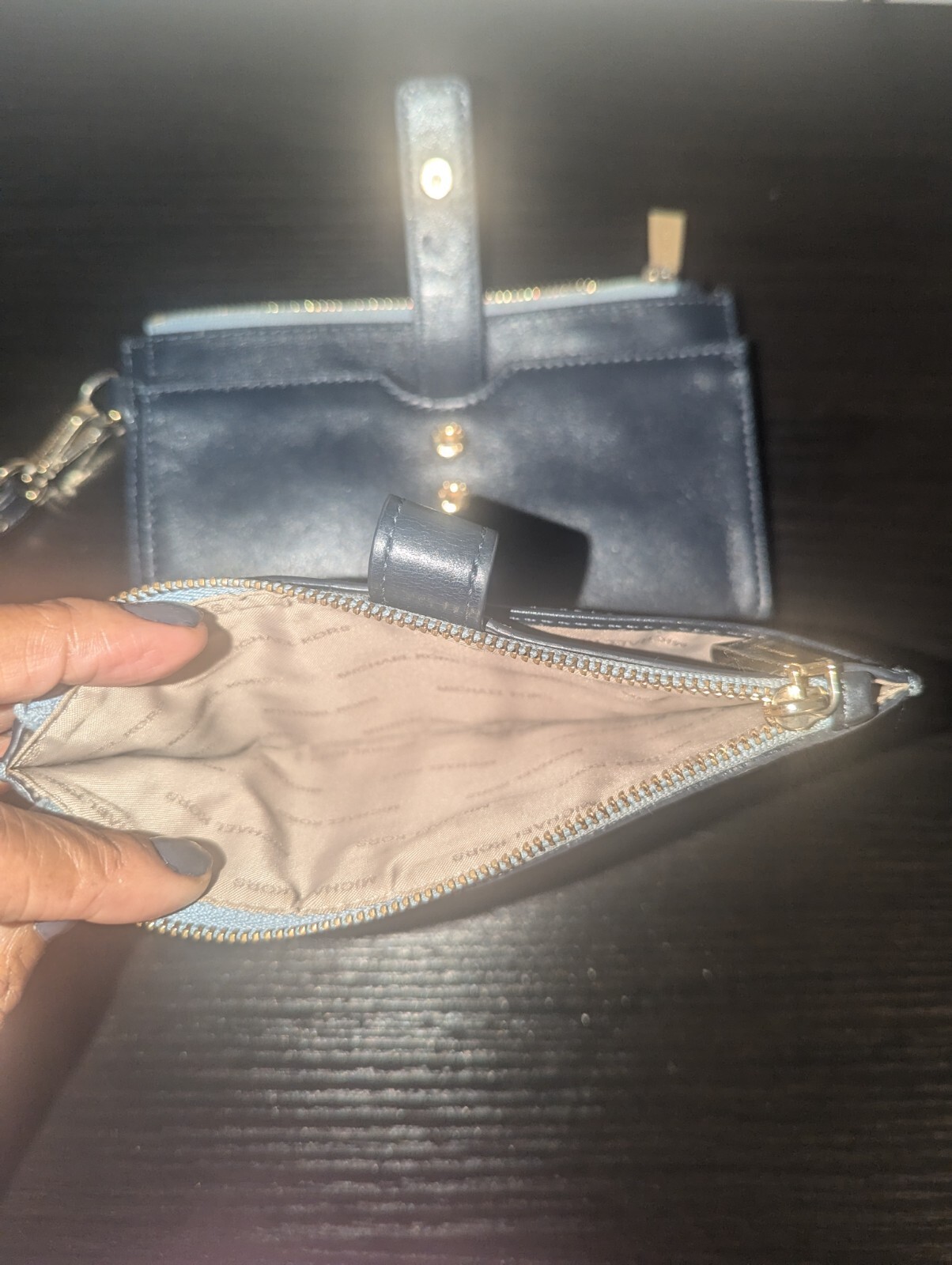 Michael Kors Adele Small Double Zip Phone Wristle… - image 10