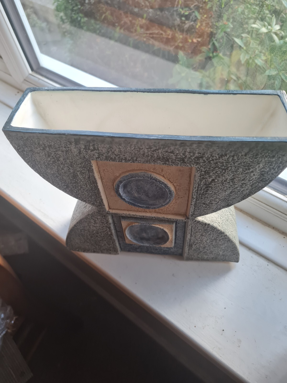 Troika Pottery Anvil Vase by Walters Striking Piece eBay