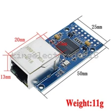 1PCS CH9121 Serial Port To Ethernet Single Chip Microcomputer Networking Module