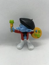 The Smurfs Painter Action Figure 