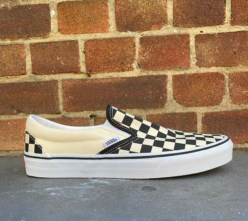 vans old skool black white checkerboard