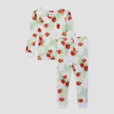 Burt's Bees Baby® Toddler Girls' 2pc Organic Cotton Pajama Set