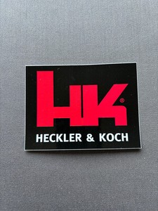 Heckler & Koch Logo Sticker Decal
