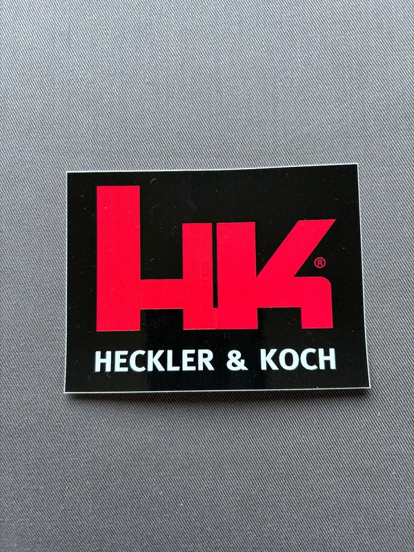 Heckler & Koch Logo Sticker Decal