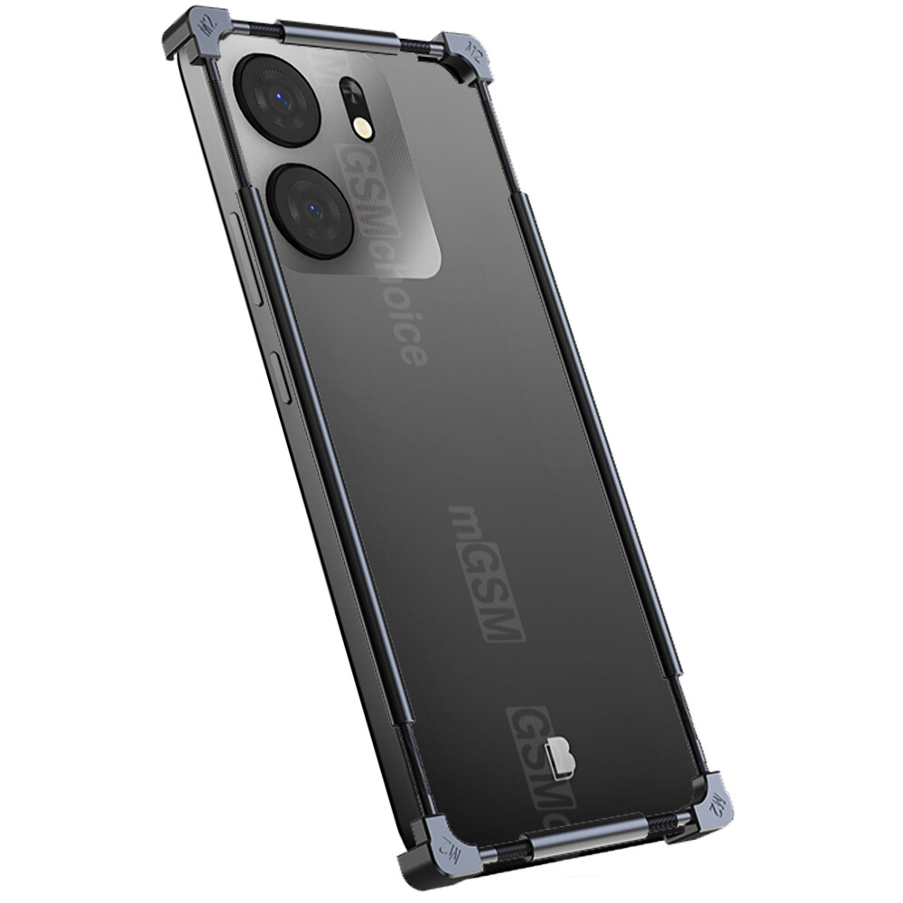 BLU View 5 Pro B170D Aluminum Frame Protective Metal Bumper Case