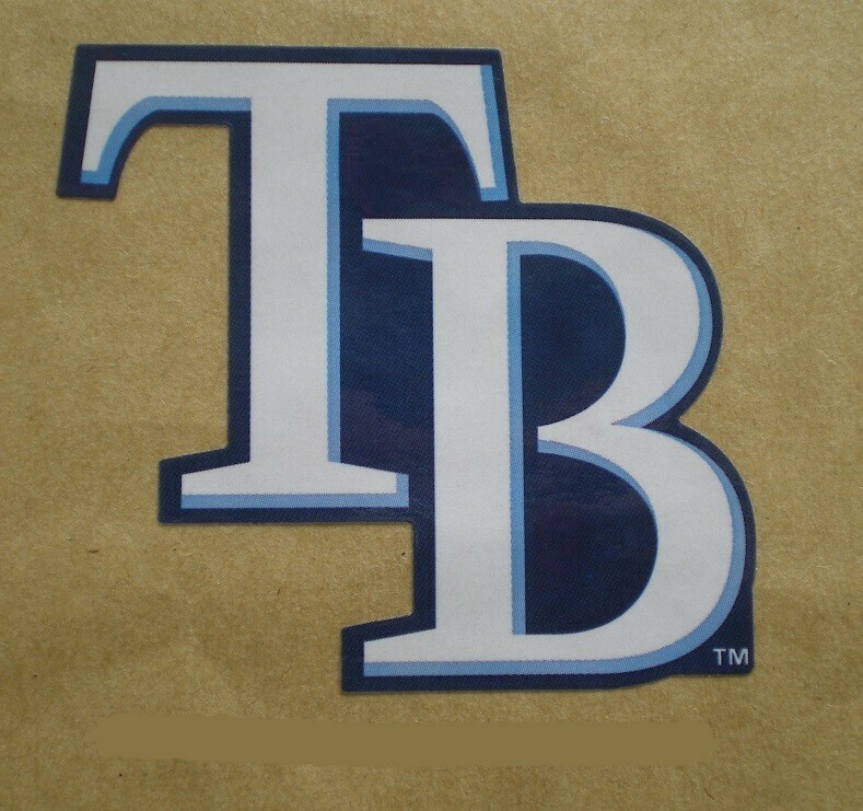 Tampa Bay Rays Baseball Sticker Set of 25 Team Logo Design Made in the ...