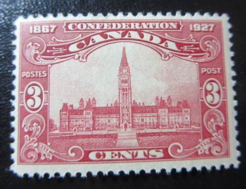CANADA STAMPS MINT #143 1927 "PARLIAMENT BUILDINGS" SINGLE #4 - Picture 1 of 2