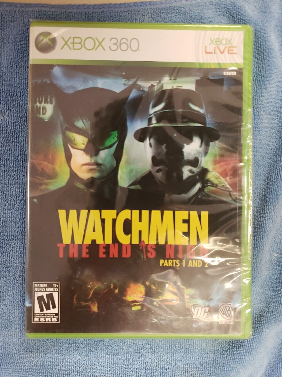 Watchmen: The End is Nigh Parts 1 and 2 (Xbox 360) Brand New