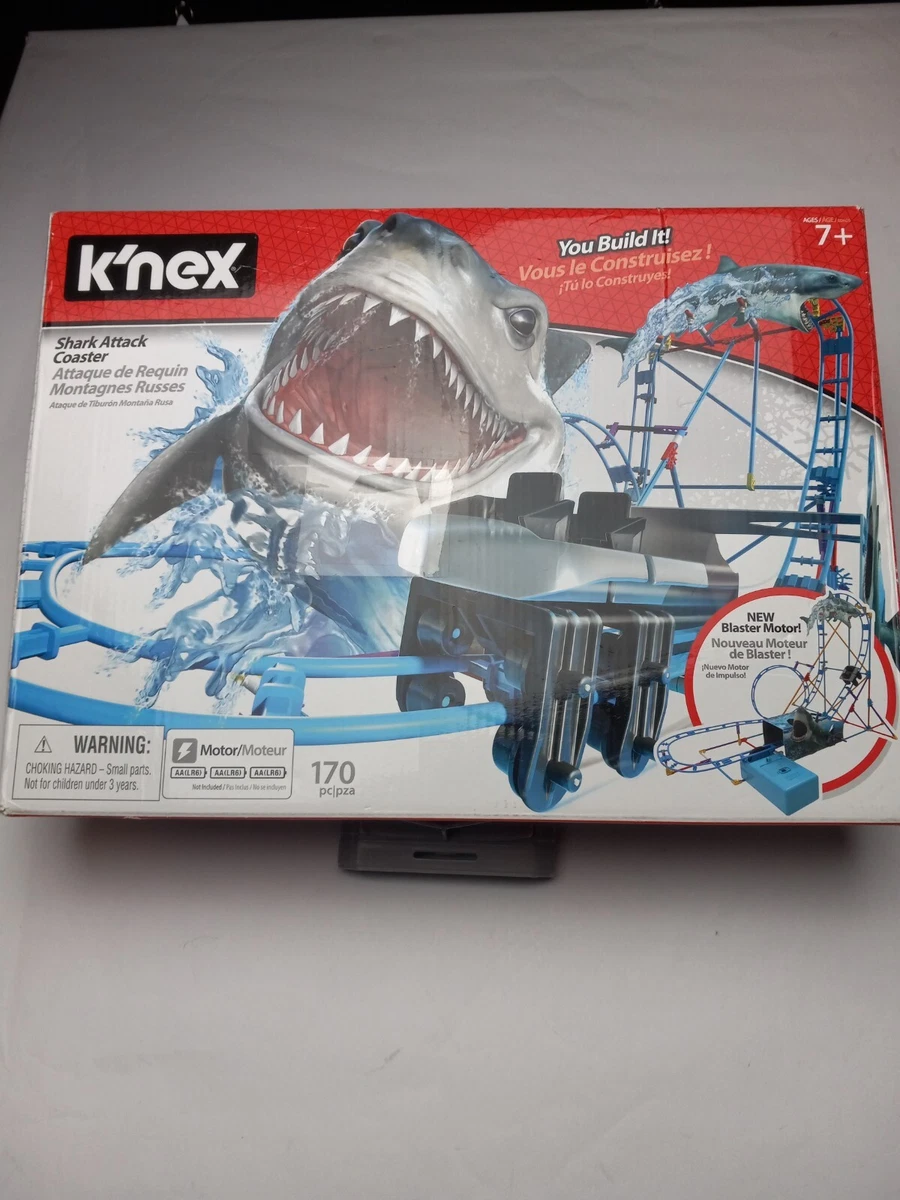 K Nex Shark Roller Coaster Set