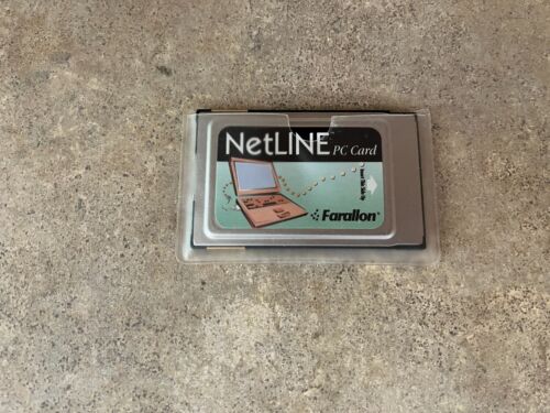 FARALLON NETLINE ADAPTER ETHERNET PC KARTA PCMCIA LAN J4-3(4) - Zdjęcie 1 z 4