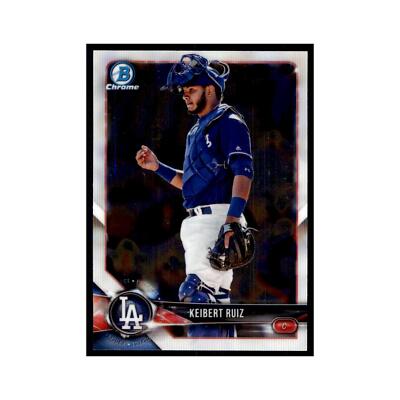 2018 Bowman Draft Chrome Keibert Ruiz Dodgers #BDC-114