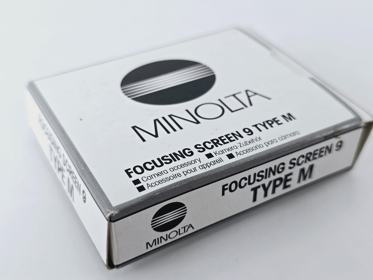 希少品 ミノルタ FOCUSING SCREEN 9 M 🌸[Unused] Minolta Focusing Screen 9 Type M for Maxxum Alpha