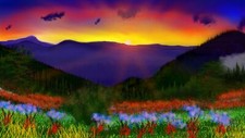 Landscape nature Custom Gaming Mat Desk