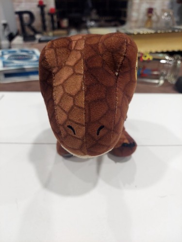 Jurassic Park peluche morbido marrone Velociraptor 6"" 2022 - Foto 2 di 7