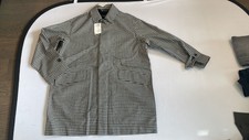 Nwt Size 38 - Mackintosh Checked Humbie Gts Short Coat