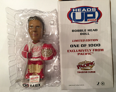 Dominik Hasek Bobblehead Pacific Heads Up Detroit Red Wings Bobble Head AGP