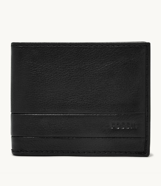 Fossil Lufkin Traveler Leather Mens 